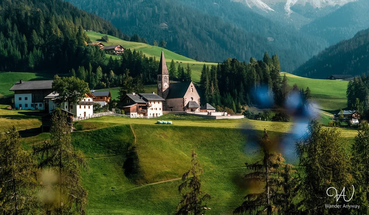 Best landscape in the Dolomites