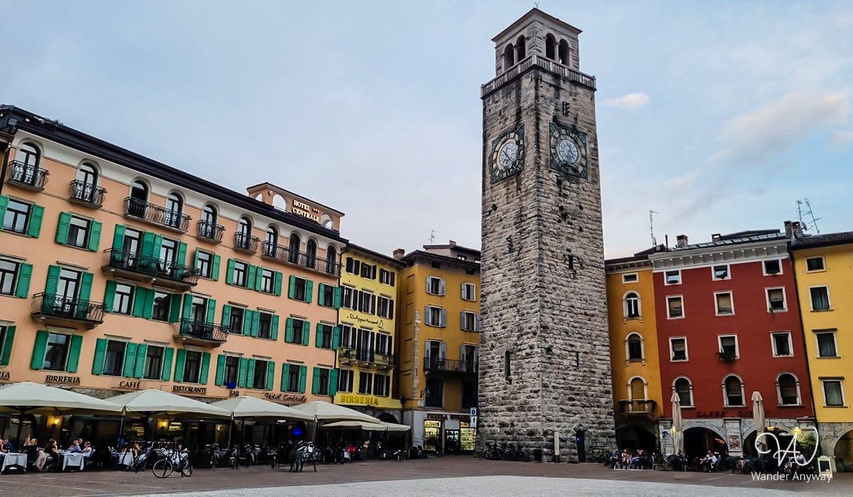 Riva del Garda charming town at Lake Garda, Northern Italy