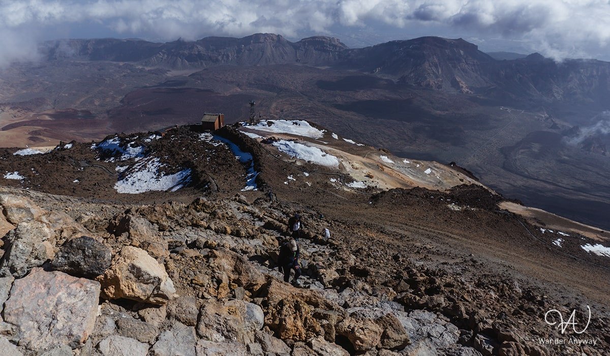 Telesforo Bravo trail at Mount Teide