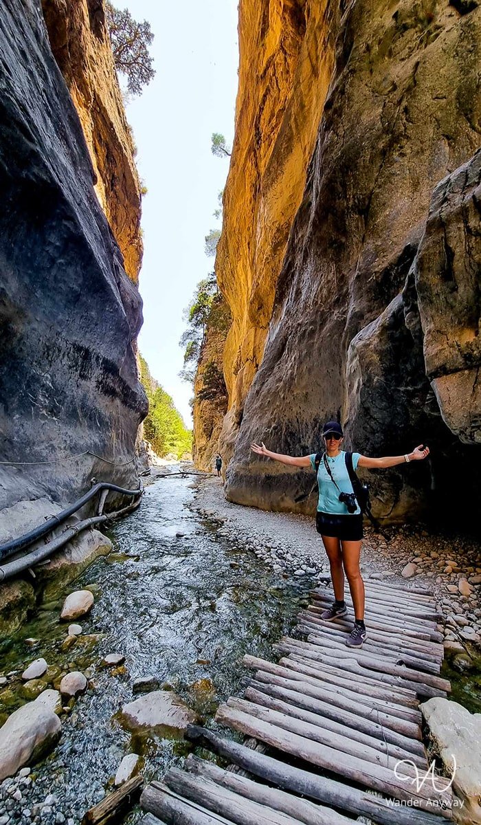 Marvel at the imposing Iron Gate in Samaria Gorge