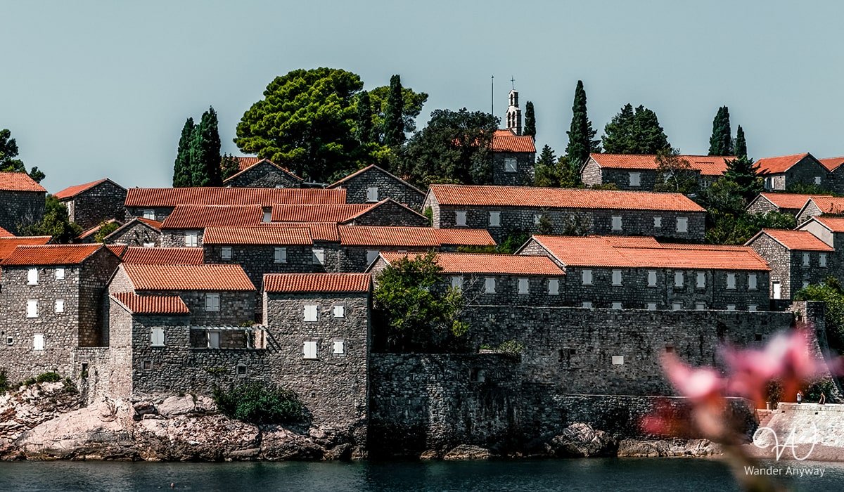 Historic Sveti Stefan village, Montenegro