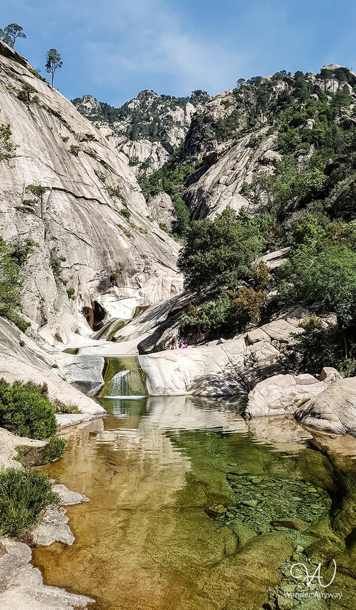 Discover the beauty of Purcaraccia Waterfalls in Corsica, France
