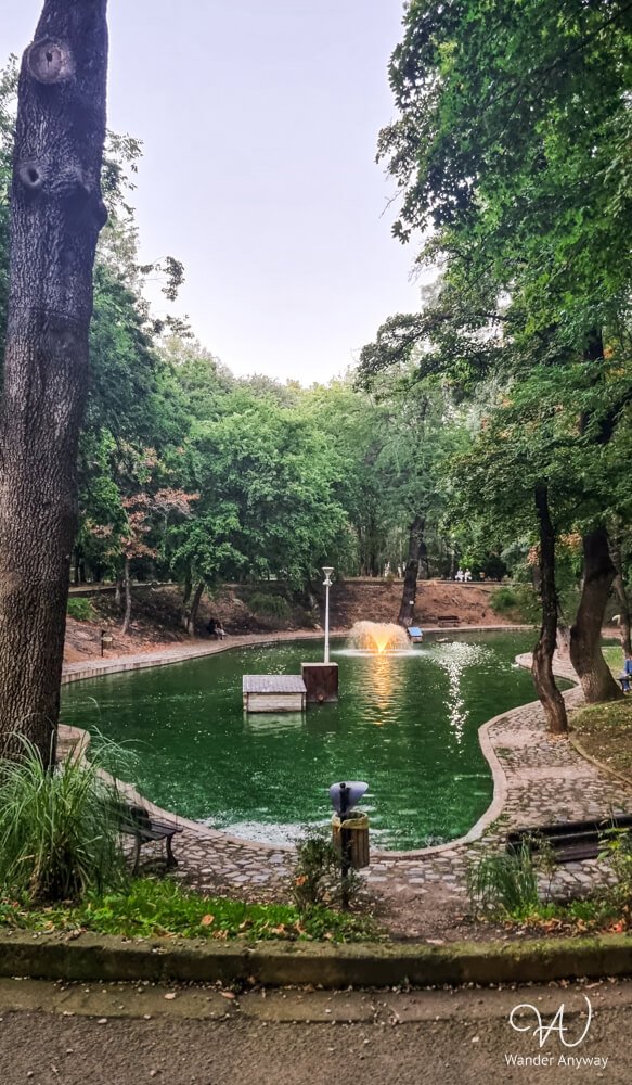 Lake in Kiseleff Park