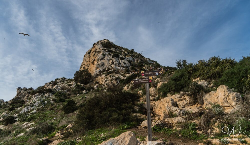 Dramatic rock formations of the Peñón de Ifach Natural Park