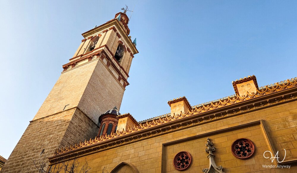 Gothic exterior of the Church of Saint Nicholas in Valencia’s Old Town.