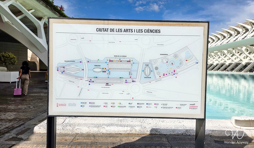 City of arts map