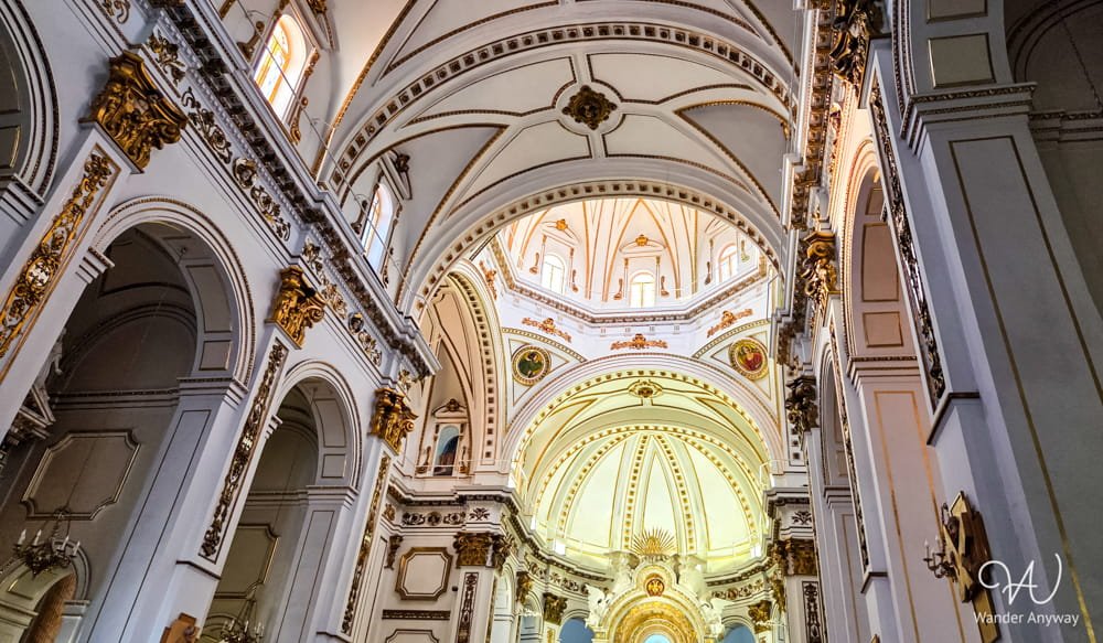 Interior of the Church of Nuestra Señora del Consuelo in Altea