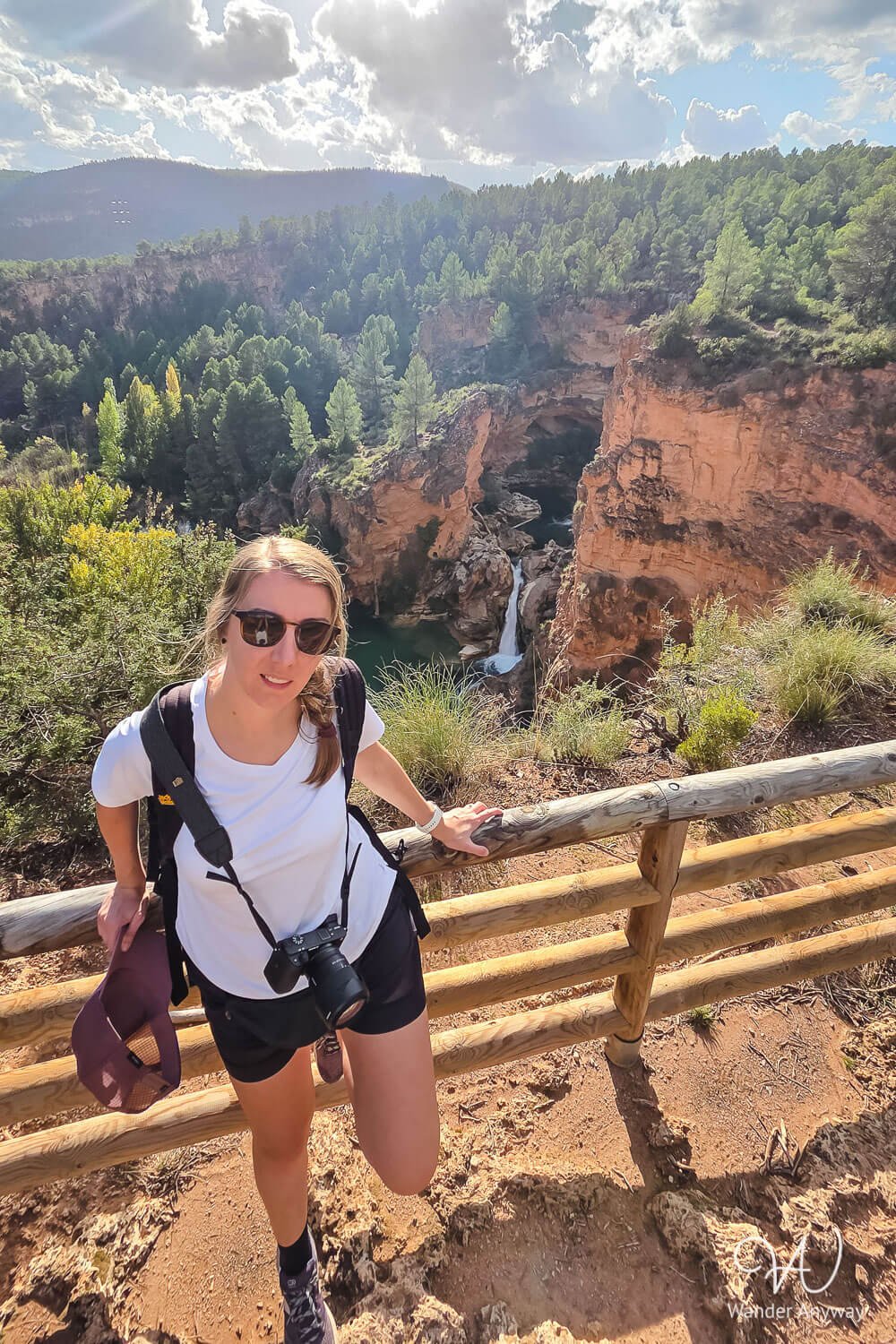 Chorreras del Cabriel viewpoint during the hiking trail
